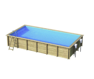 Piscina in legno BWT WEVA 6x3 h 1.46 m